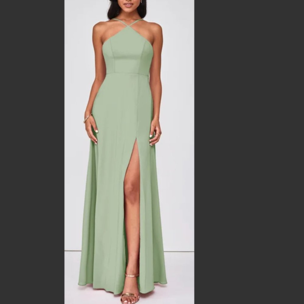 Azazie Bridesmaid Dress in Dusty Sage